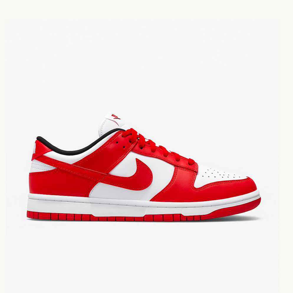 Nike Dunks Blanco y Rojo